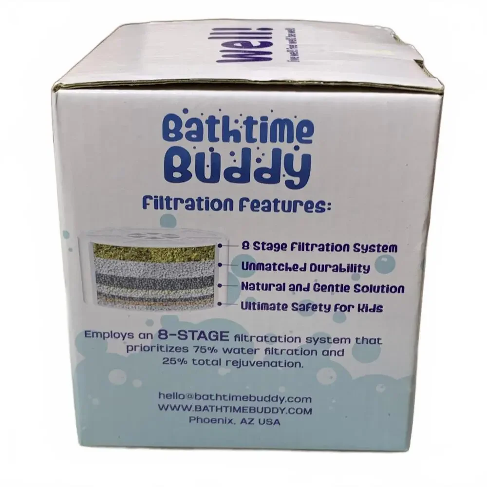well! Bathtime Buddy‎ Activated Carbon Bath Filter NEW